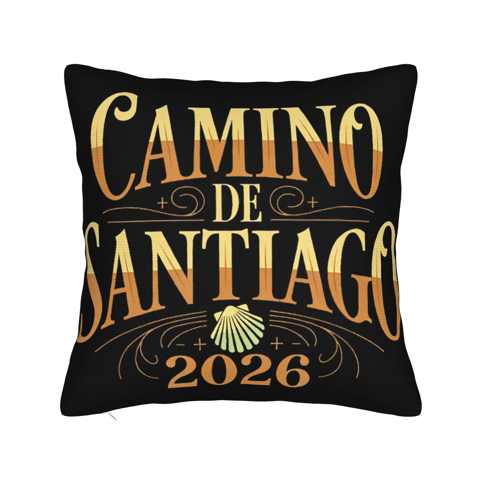 Decorative Pillowcases Camino de Santiago 2026  Merchandise Home  Pillow Case Cover Square Multiple Sizes