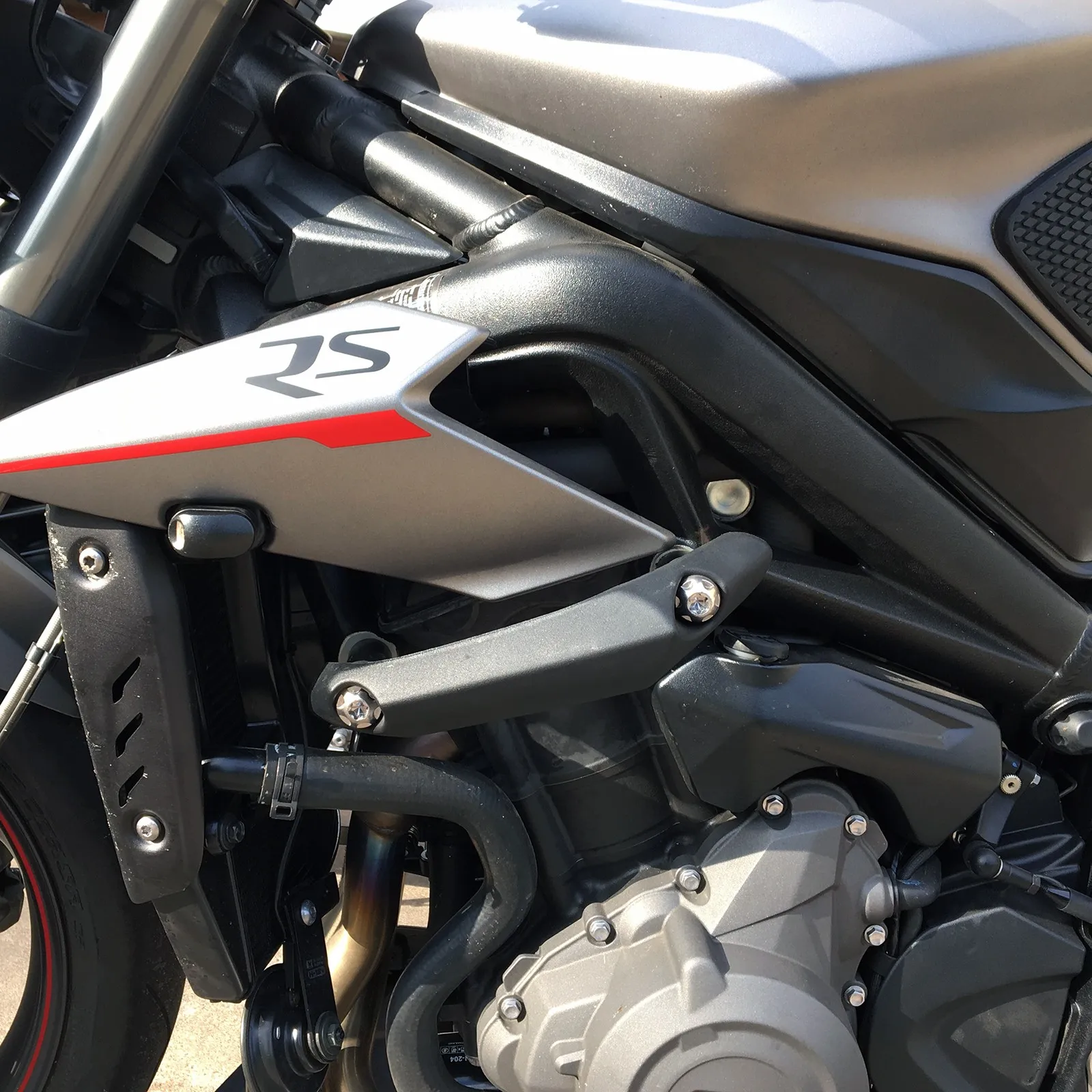 Falling Protection Frame Slider Fairing Guard Crash Protector For Triumph Street Triple R/RS/S Triple 765 R RS Moto2 Edition