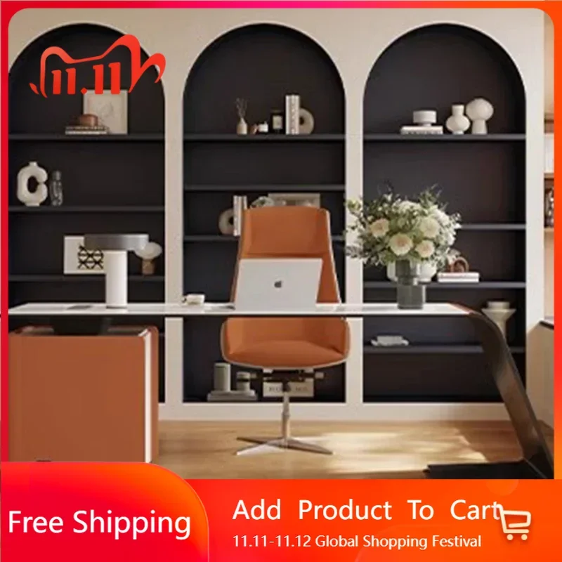 

Aesthetic Reception Office Desk Organizer Computer Office Workstation Side Table Professional European Ufficio Trendy Furniture