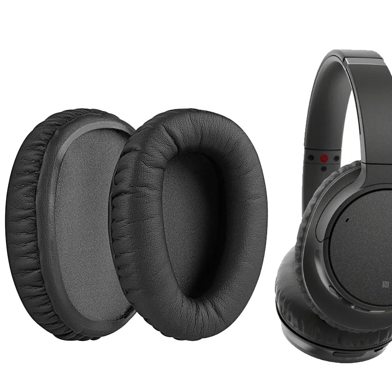استبدال بطانة للأذن وسادة الكؤوس غطاء للأذن وسادات الأذن لسوني WH-CH700N CH710 ZX770BN 780DC سماعات إصلاح أجزاء