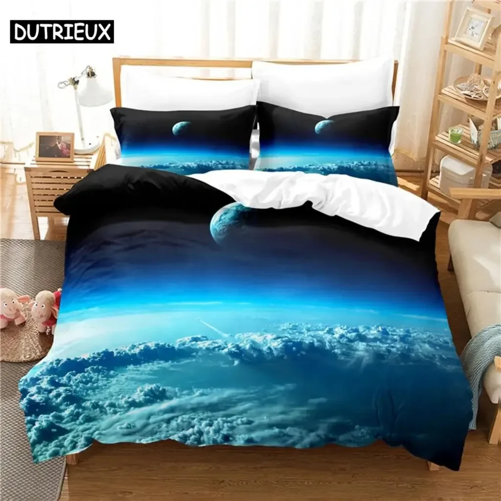 Beautiful Star Print Bedding Set Duvet Cover Set 3d Bedding Digital Printing Bed Linen Queen Size Bedding Set Fashion Design
