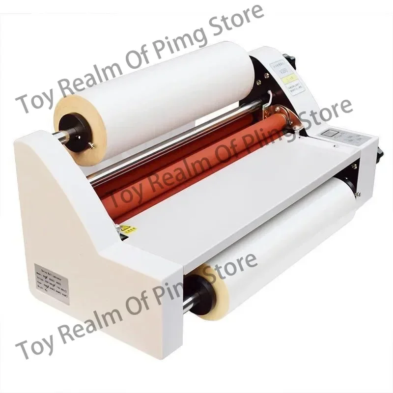 V350 Laminating Machine Electronic Temperature Control Over Plastic Hot and Cold  Single  Double-Sided Heating