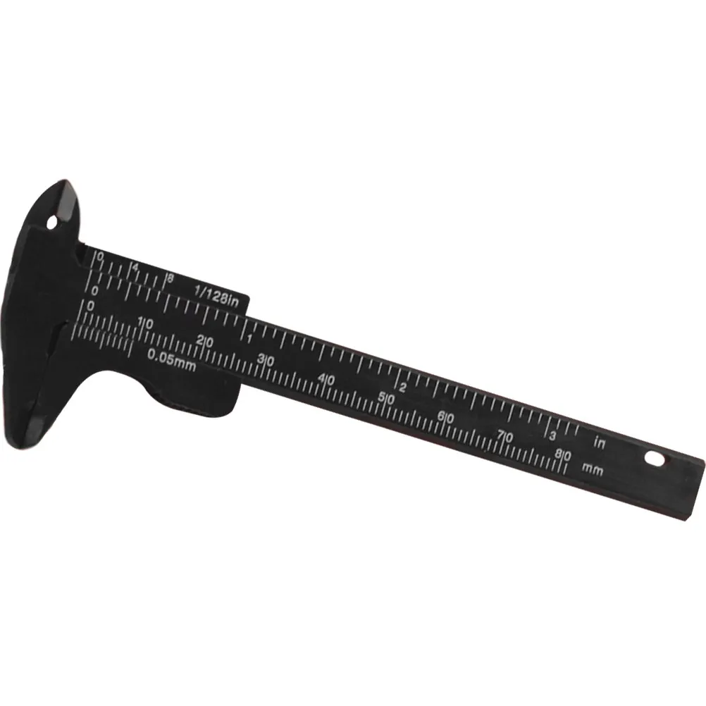 Plastic Eyebrow Measuring Caliper Professional Positioning Ruler Makeup Accessory Facial Calipers Sliding Measuring Tool