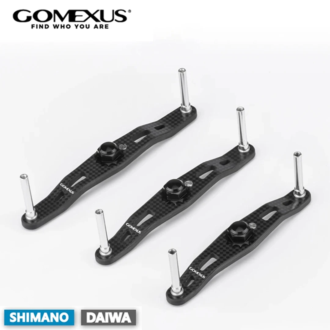 Gomexus Carbonfaser-Griff für Shimano Daiwa Angelrollen 95mm 100mm 105mm – Detail 2
