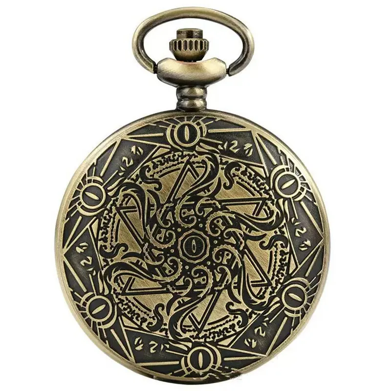 10pcs/lot 12 Constellation Quartz Watch Set: A Stylish Matching Pocket & Necklace Watches for Men & Women Gifts