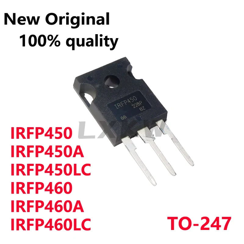 

5/PCS New Original IRFP450 IRFP450A IRFP450LC IRFP460 IRFP460A IRFP460LC TO-247 Field effect tube In Stock