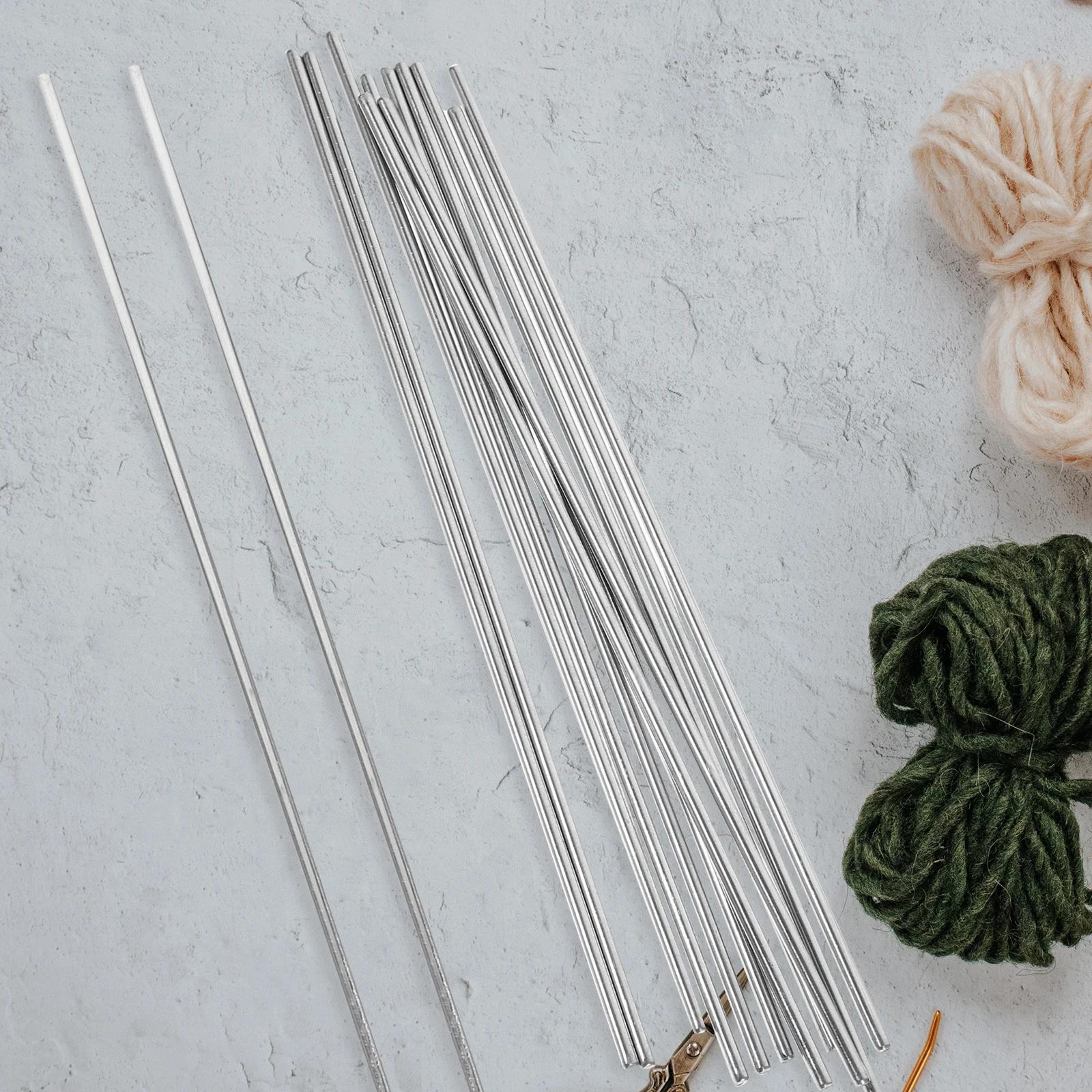 

12 Pcs Stainless Steel Rod Fixed Knitting Accessories Blocking Board for Crocheting Boards Peg Accessory Pins Bolt
