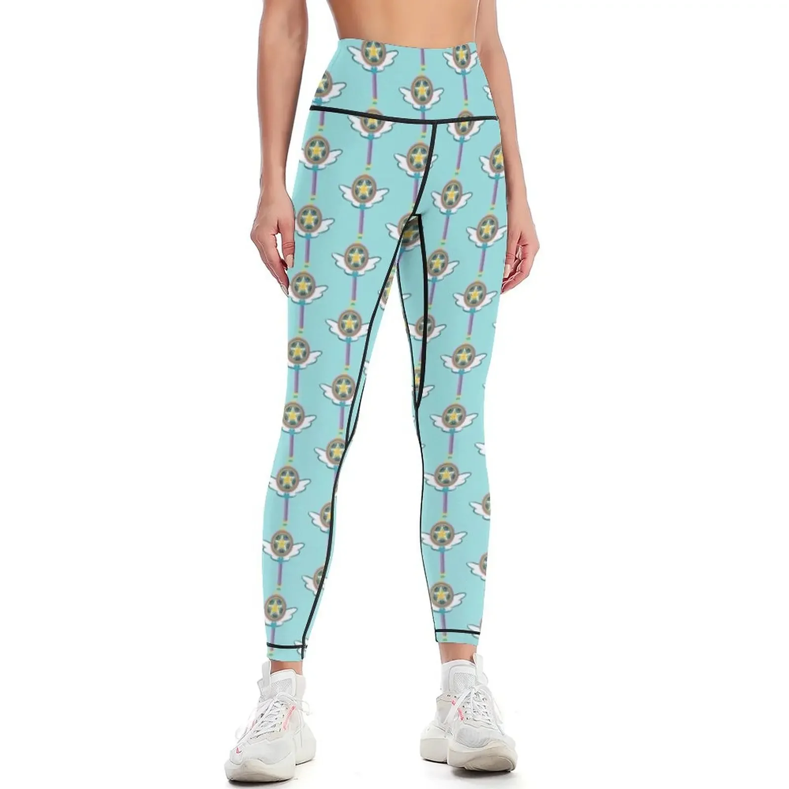 

Star Butterfly's Wand Leggings gym wear sporty woman push up leggins push up woman Training pants Womens Leggings