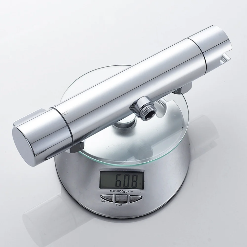 

Смесительный клапан для ванной комнаты, термостатический смеситель для душа, клапан для ванной комнаты, вход воды G3/4'', интеллектуальная регулировка потока, защита от царапин