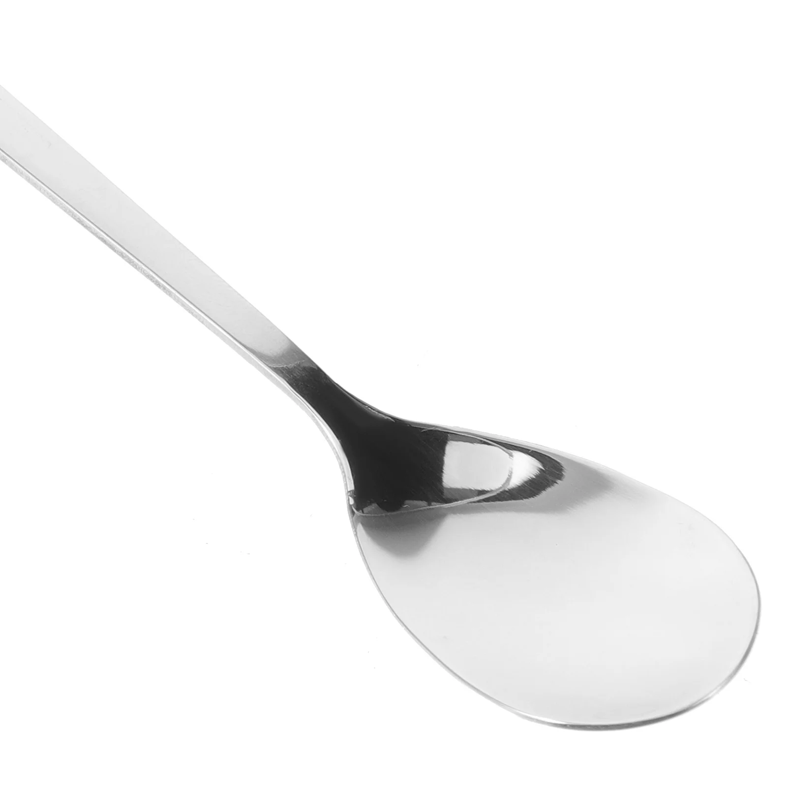 

5Pcs Stainless Steel Spoon Set Portable Ice Cream Coffee Stirrer Metal Dessert Spoon Ice Cream Spoons Stirring Coffee Spoons
