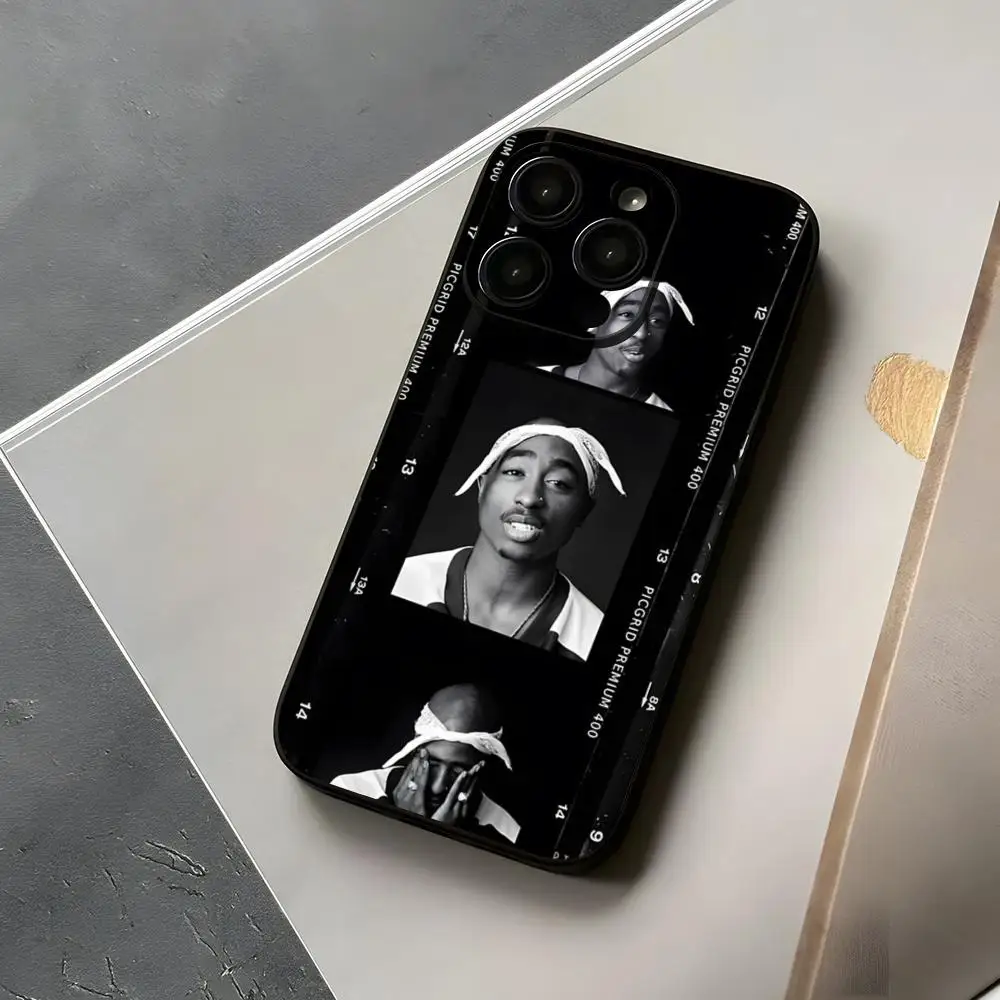 2pac tupac Crown 2 pac Phone Case for iphone 15 12 14 se 2024 2022 pro max 11 13 xr x xs custom picture mini plus hot 2024 funda