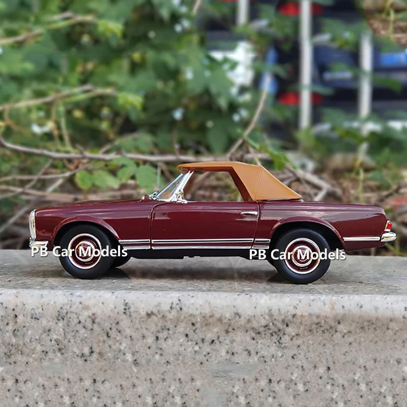 1: 18 NOREV 1963 230SL Convertible Classic Car Simulation Alloy Car Model Collection