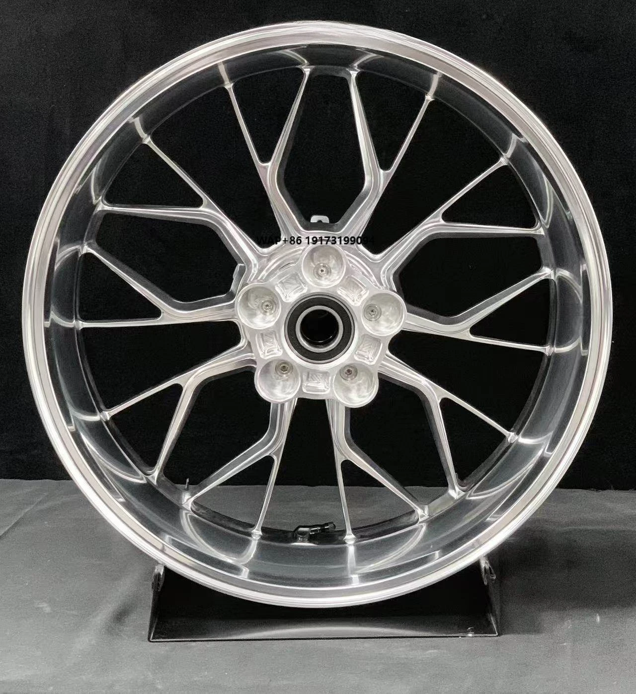 S1000RR M Forged Wheel Hub - Custom CNC 6061-T6 Aluminum Alloy Racing Wheels 2013-2025