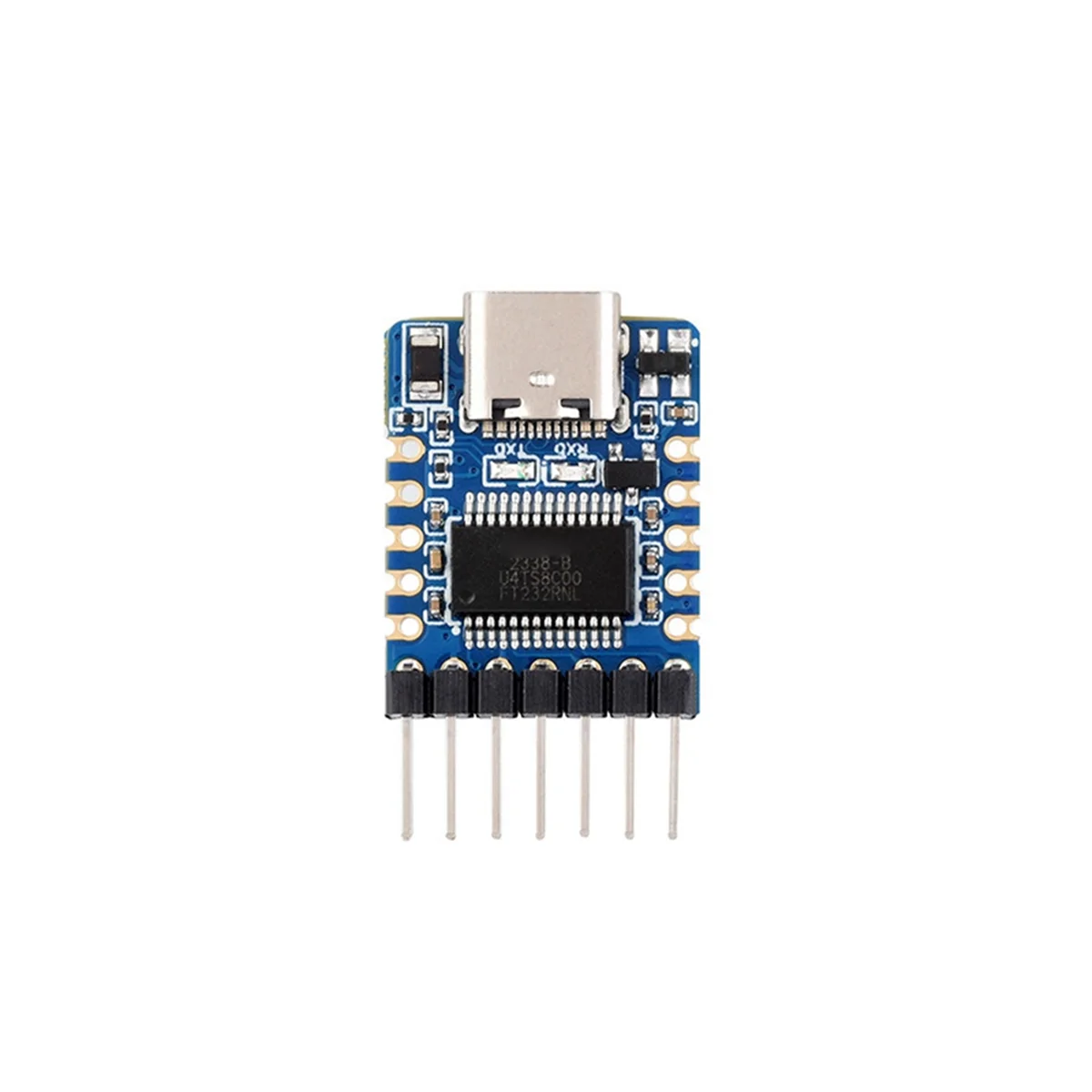 ABEP-Waveshare FT232 Serial Communication Module USB to TTL UART TYPE-C Serial Adapter Module 3.3V/5V Level for Win7/8/10/11 MAC