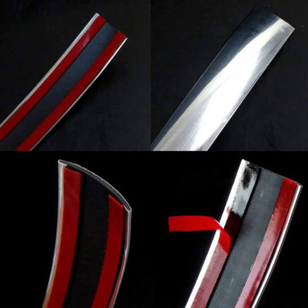

PVC Car Door Seal Strip Bumper Protector Anti Collision Universal Design Easy Installation Durability Practical Motorcycle