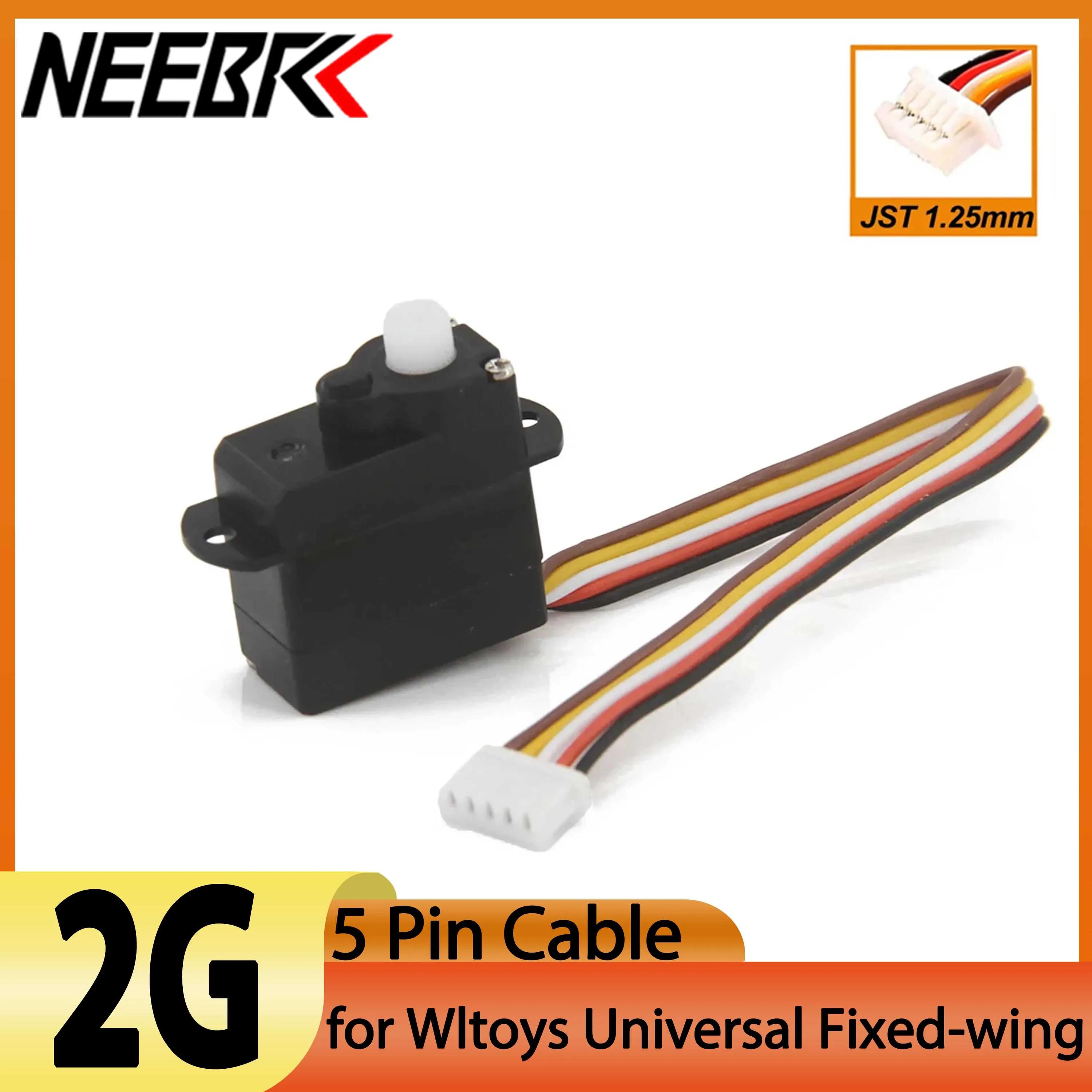 

2g Micro Servo 5-контактный Wltoys с фиксированным крылом A220 F949 A160 A800 Универсальный сервопривод для RC Drone Mini Plane FPV Racing Drone Вертолет