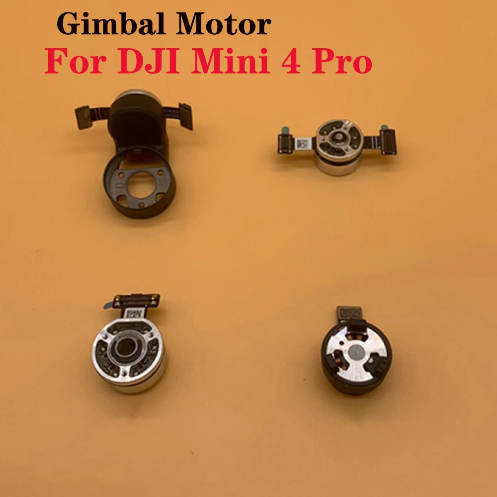 

Gimbal Camera Pitch Yaw Roll Motor for DJI Mini 4 Pro Drone P-Axis Y-Axis R-Axis Motor Upper Bracket with Y Motor Repair Parts