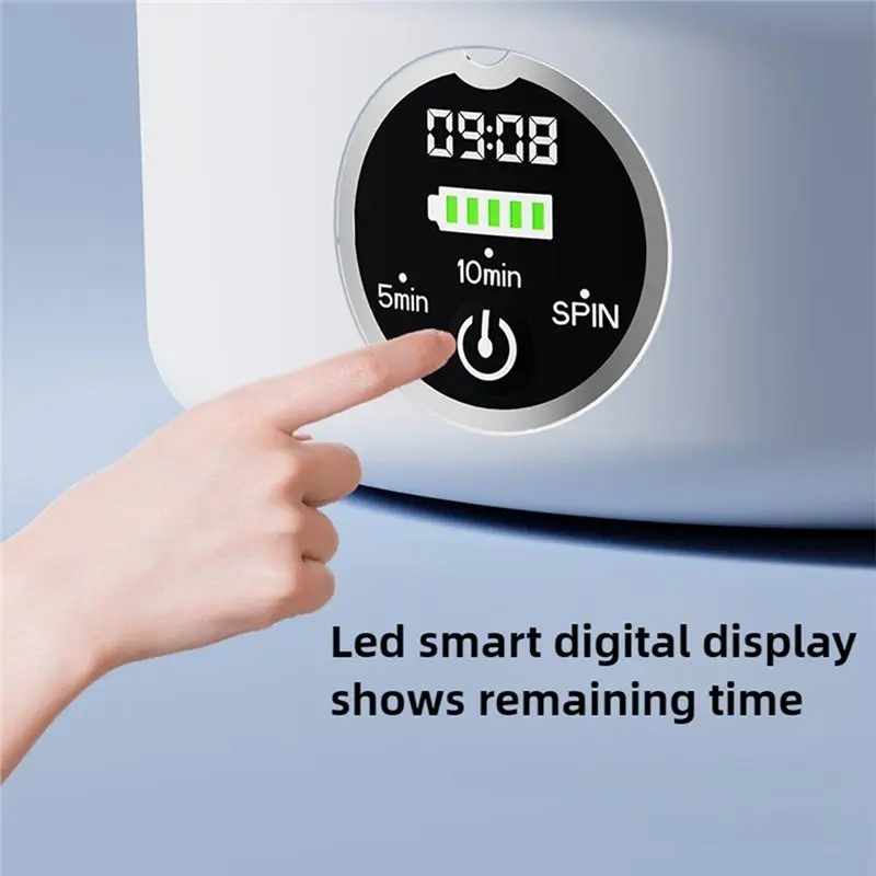 

【ORNAMENT】Портативная мини-стиральная машина объемом 3 л для путешествий, для стирки одежды, носков, нижнего белья, с функцией отжима.