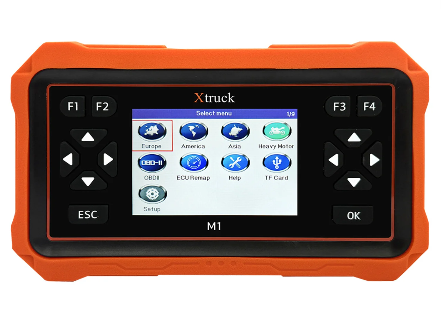 

Multi language Motorcycle Diagnostic Tool Xtruck M1 CFMOTO Test PIAGGIO VESPA Key Programming Universal Motorbike Scanner