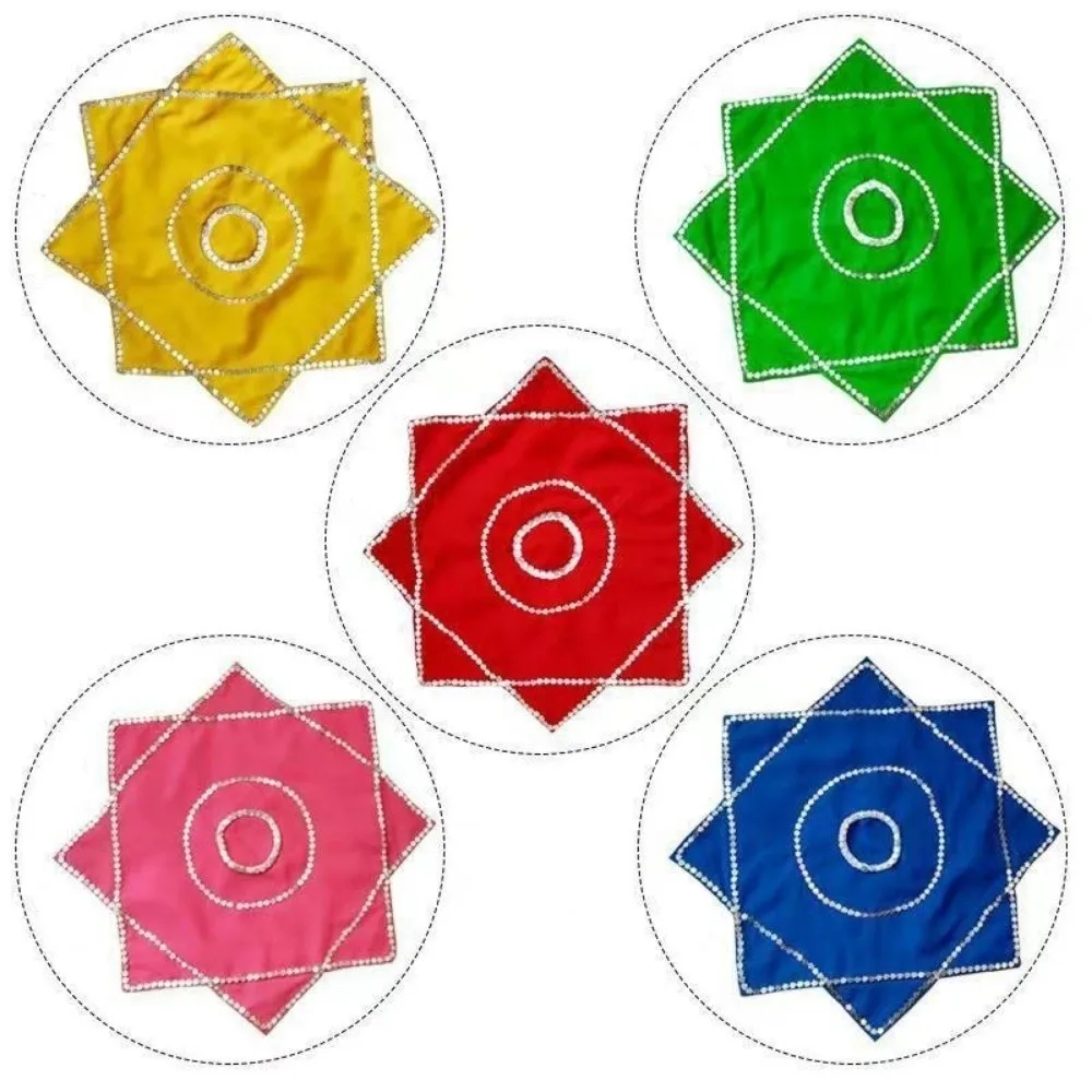 

30*40cm Chinese Yangko Handkerchief Cambric 5 Colors Dance Props Traditional Northeast Errenzhuan