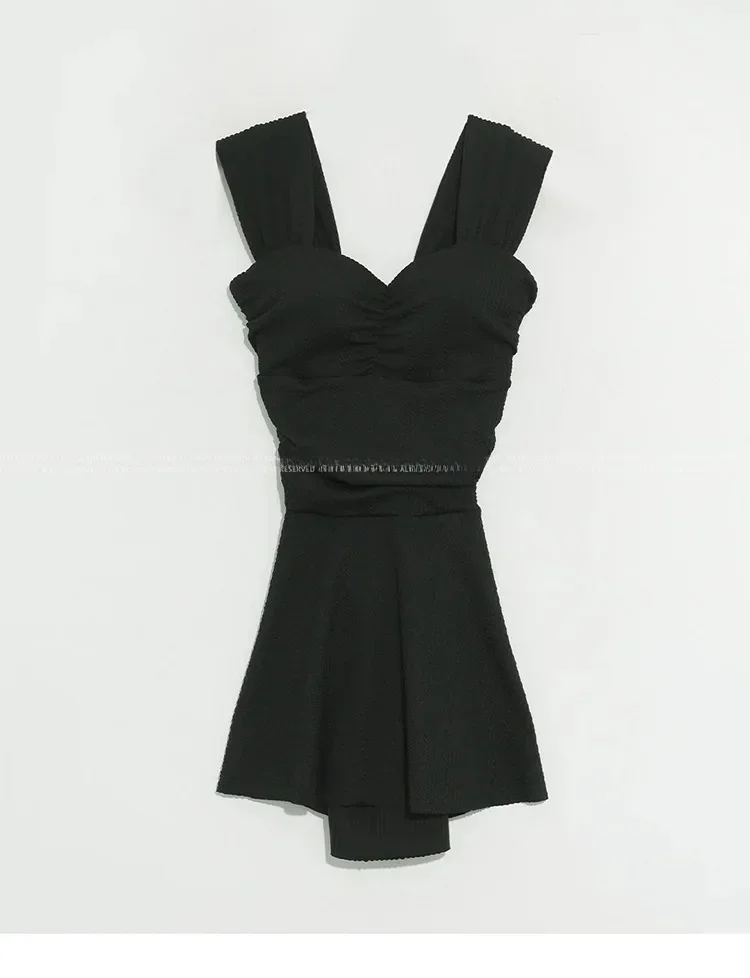 2025 New Style Women's Bikini Swimsuit Sexy Slimming Beach Vacation Hot Spring Thermal Skirt Design Separate Swimwear