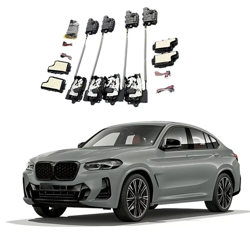 Serratura intelligente anti-pizzico con chiusura morbida/porta di aspirazione elettrica per due porte dell'auto