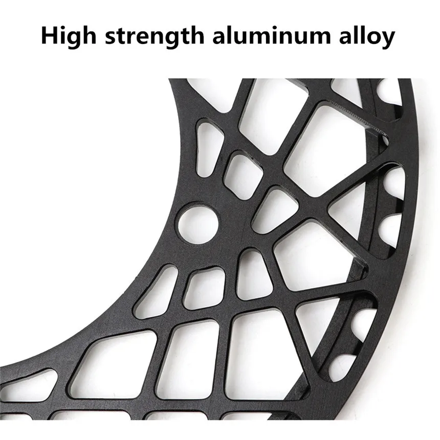 Klappbares Fahrrad 53 56 58T Spider Einzelkettenblatt BMX Rennrad BCD 130MM Aluminiumlegierung Kettenrad – Detail 3