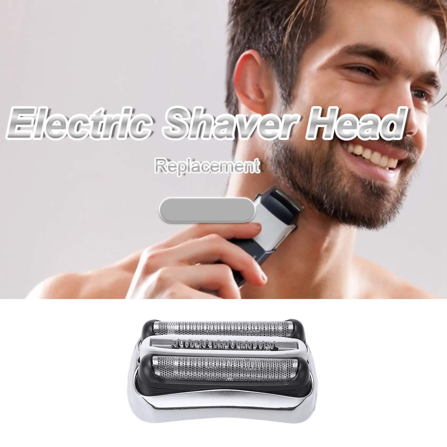 سكين رأس بديل لبراون ، ماكينة حلاقة 32S ، غشاء صافي ، سلسلة 3 ، 301S ، 310S ، 320S ، 3000S ، 3020S ، 3030S ، 3040 S