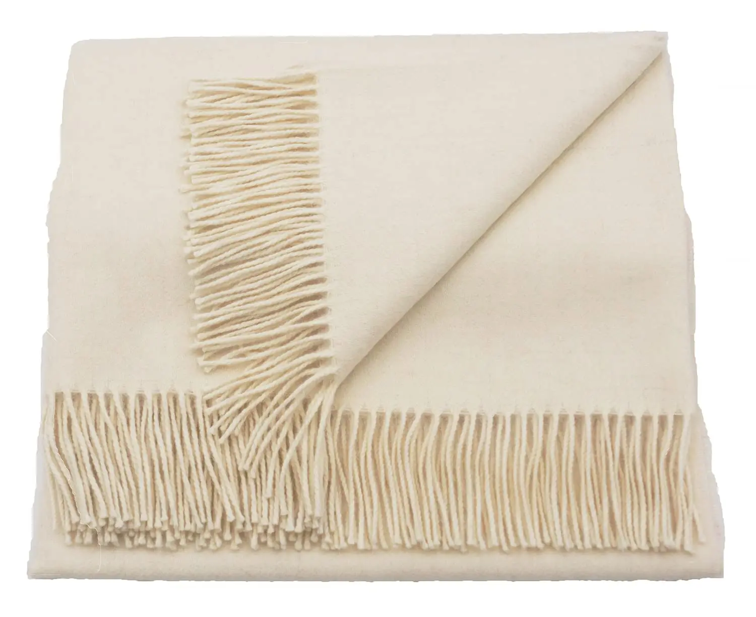 100% Baby Alpaca Throw Blanket, Our Solid Color Throw/Afghan