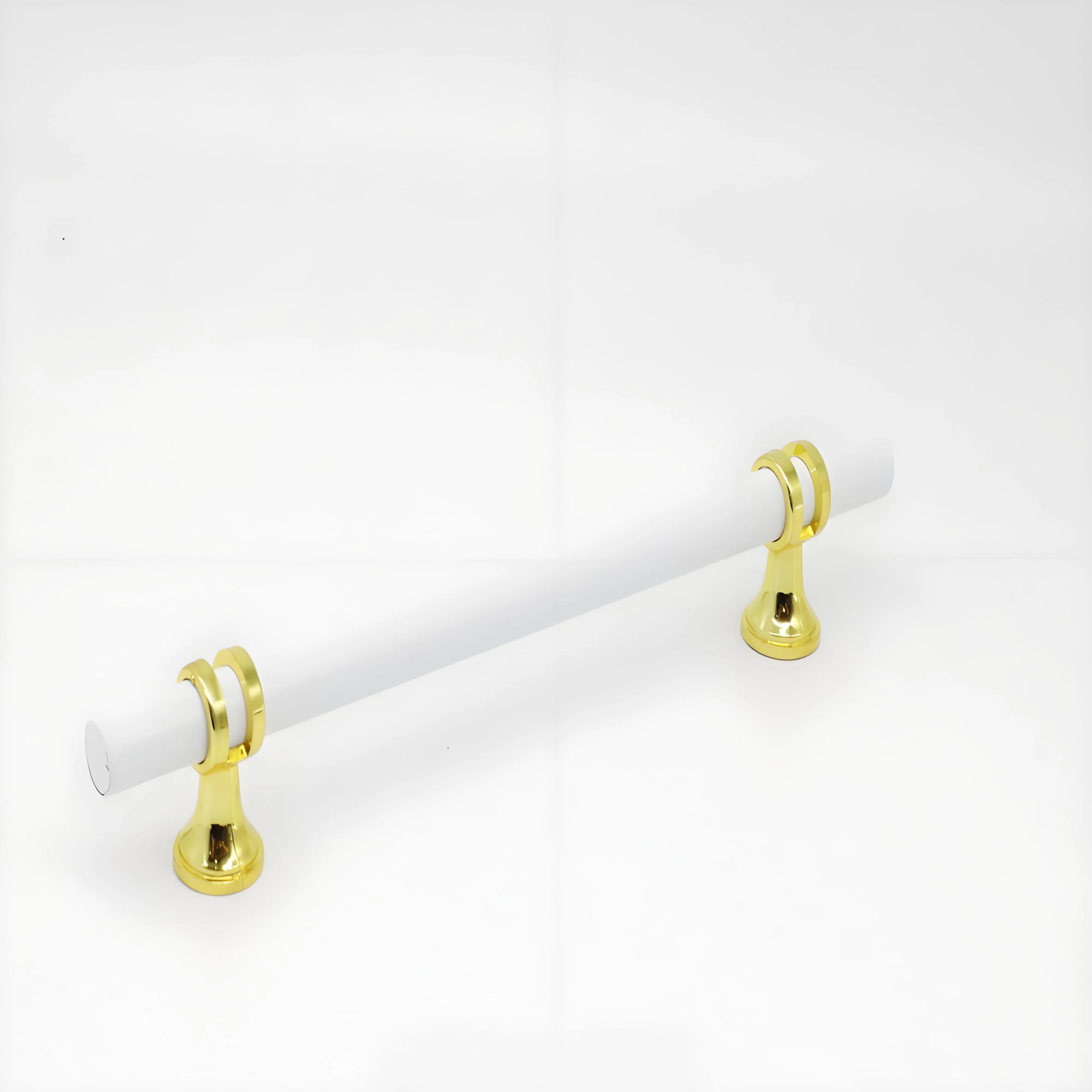 High -quality furniture door handle white decorative cabinet pull luxury European kitchen wardrobe