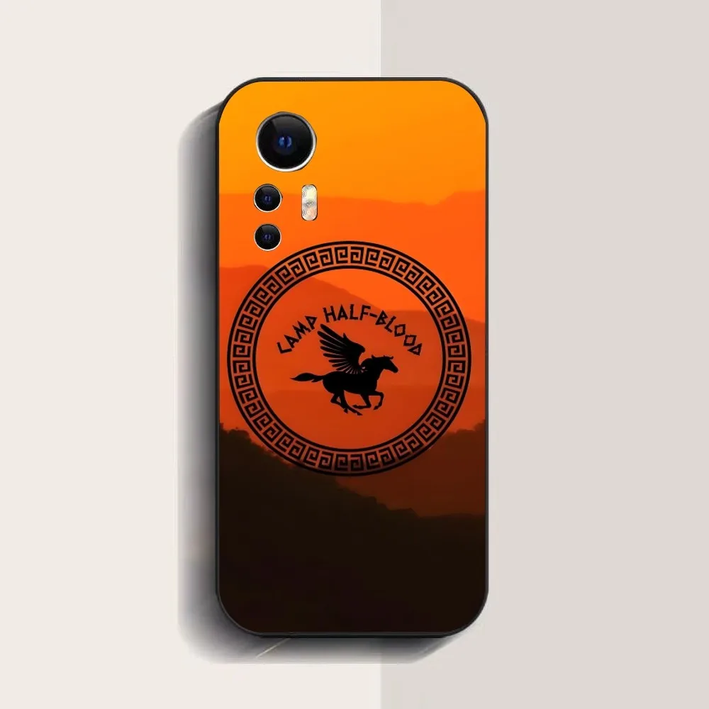 P-Percy Jackson Phone Case For Xiaomi 11 Redmi Note 11 5G 8T 9A 9 10T Note8Pro Note9 12SUltra Black Case