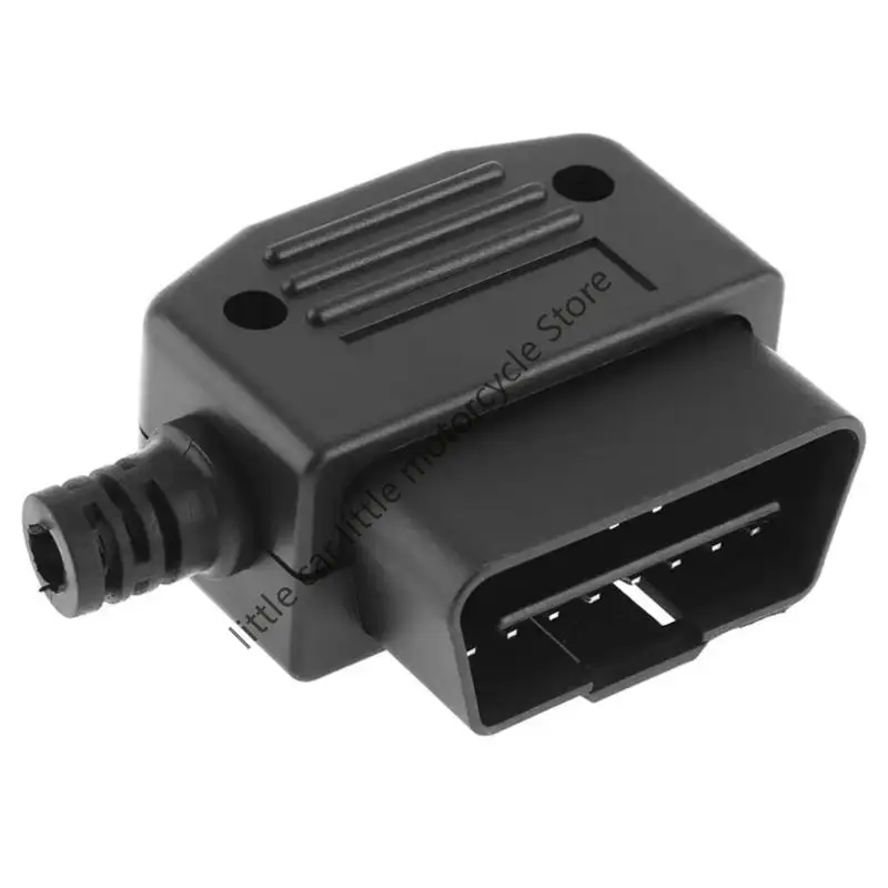 R9CC Universal OBD2 Port Adapter For Auto Diagnostics 16 Pin Stable Performances