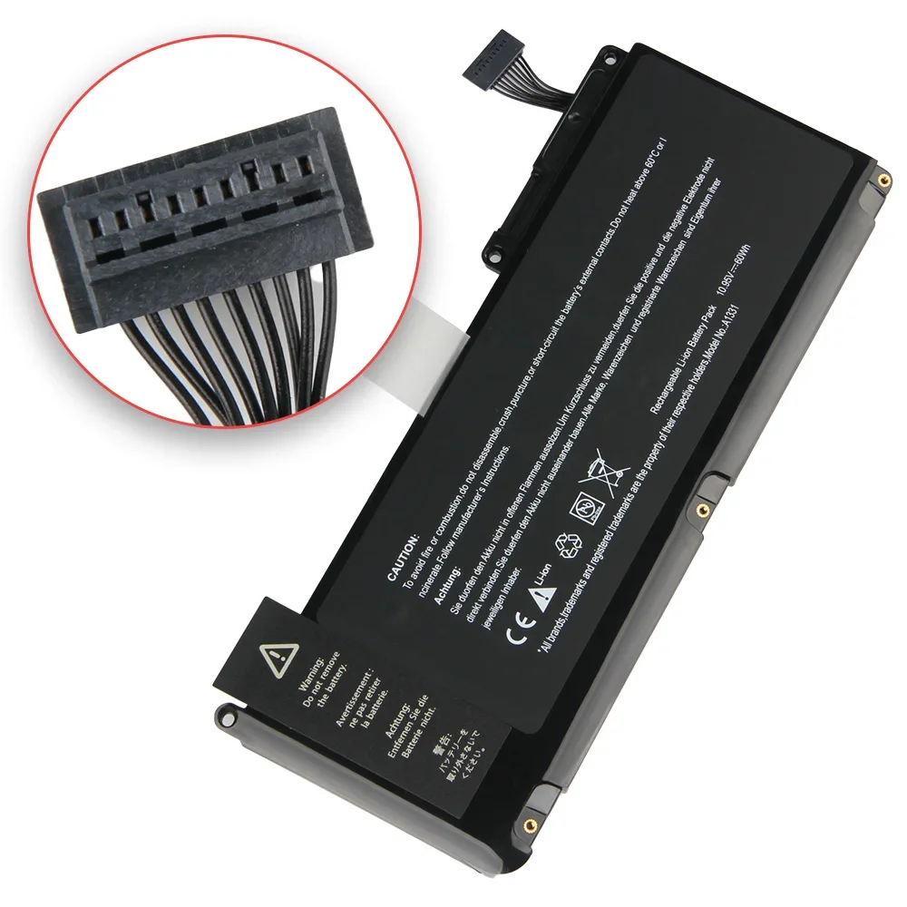 Replacement Battery 60Wh A1331 For MacBook Pro 13