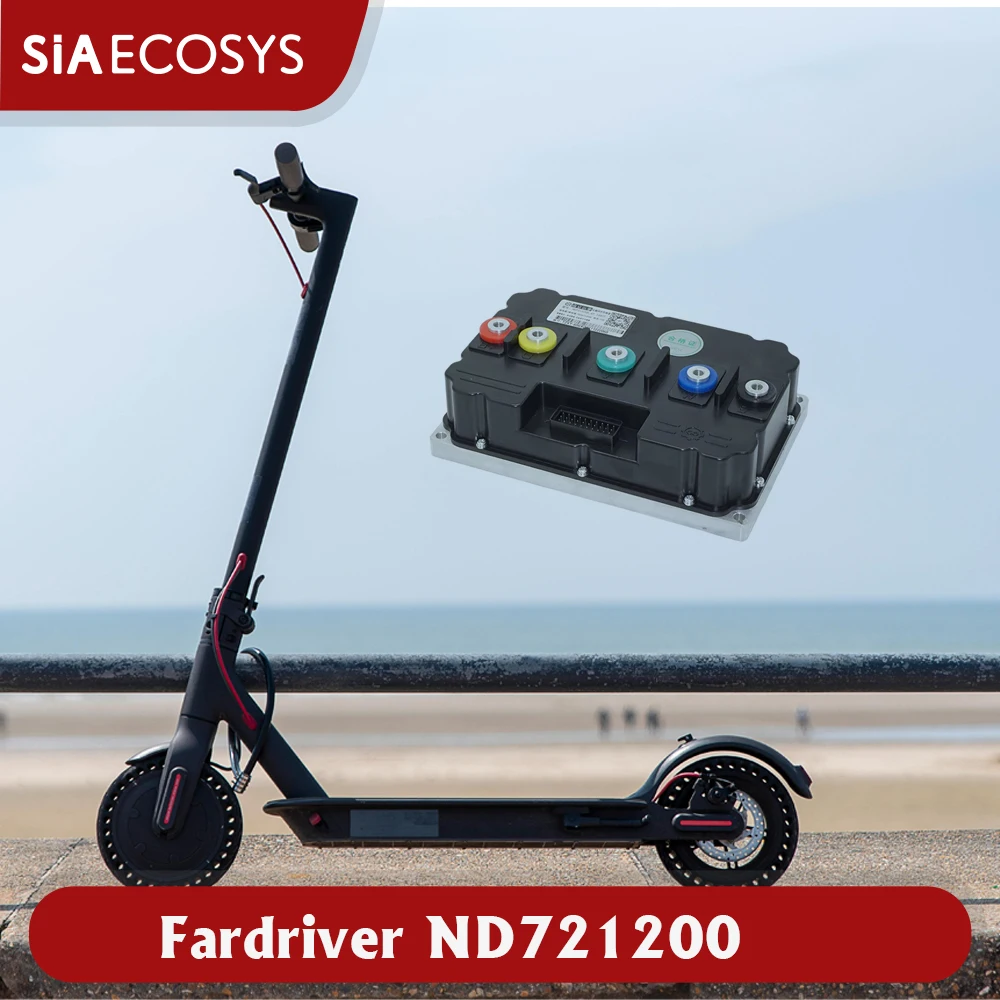 FarDriver ND721200 BLDC Programmable Controller 600A 8-12KW for High Power E-Motorcycle with Regenerative Braking And Bluetooth