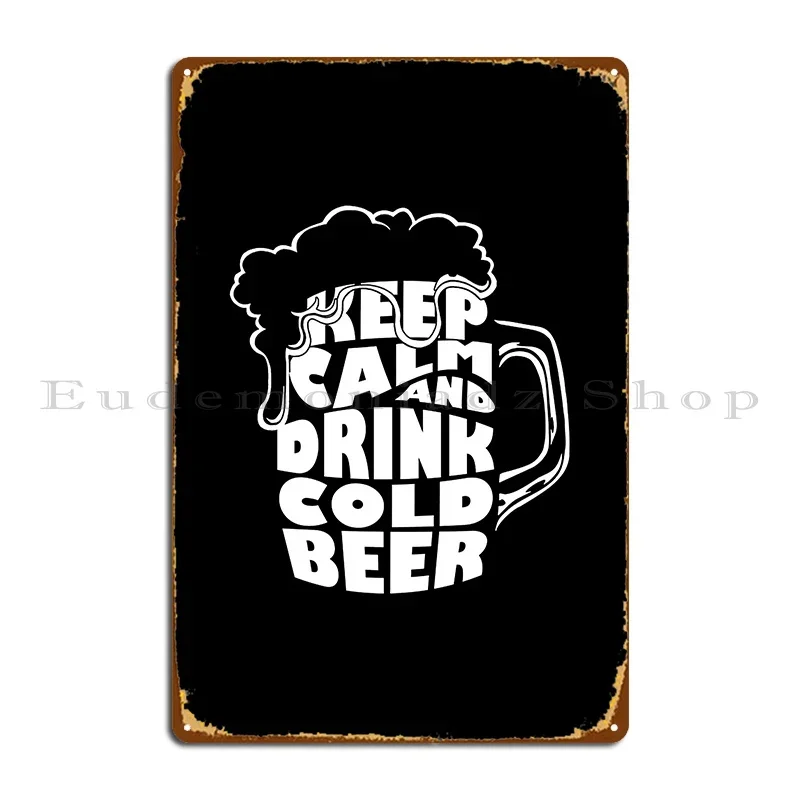 ملصق لوحة معدنية لليوم البيرة الدولي صدئ يخلق ملصق تسجيل القصدير لبار المرآب القديم