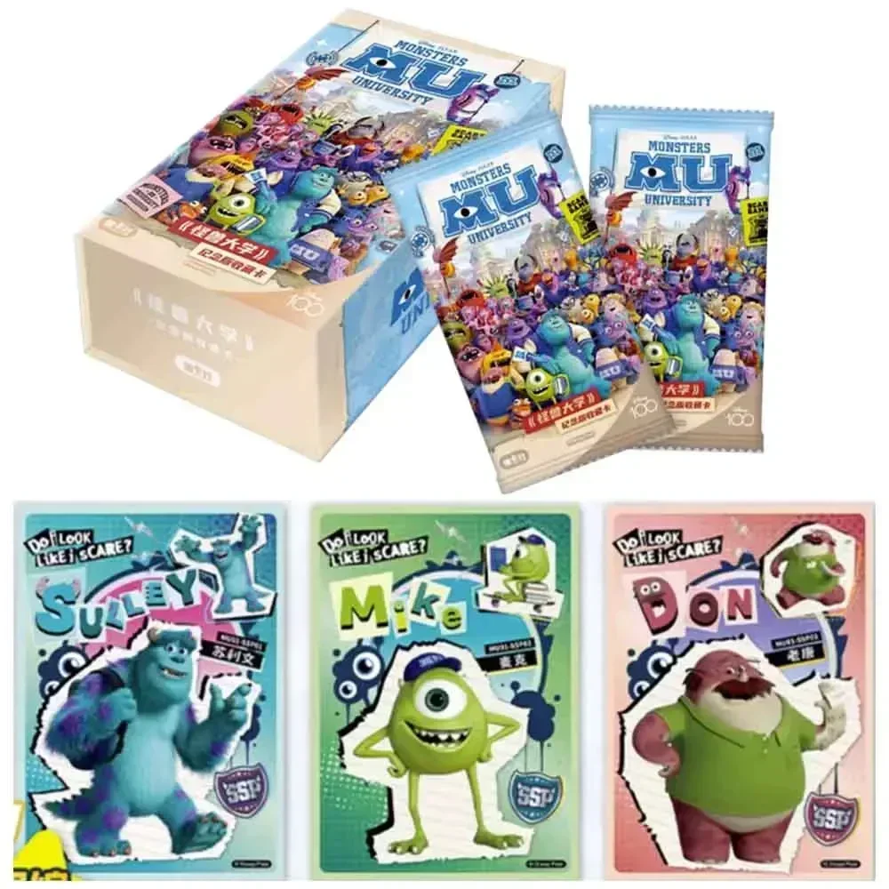 

Monsters University Cards Disney Series Cards Movie Commemorative Collectible Cards Animation Peripheral Card Childr Toy Gift