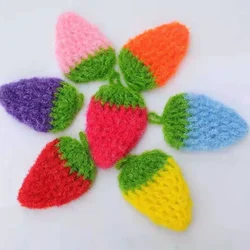 Korean Cute Strawberry Polyester Yarn Dish Cloth Dishwashing Towels Kitchen Cleaning Rag Sponge Scouring Pads Cleaning Tools