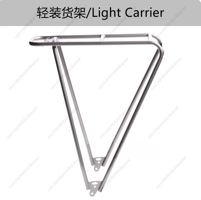 FMT 304 Stainless Steel Lightweight Rear Rack Luggage Rack for Bicycle Mountain Bike Road Bike