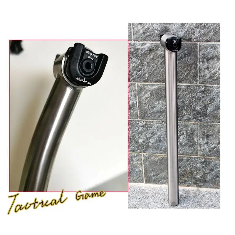 NEW 27.2/30.9/31.6/25.4 mm titanium mountain bike rear seatpost 350/400/500 mm