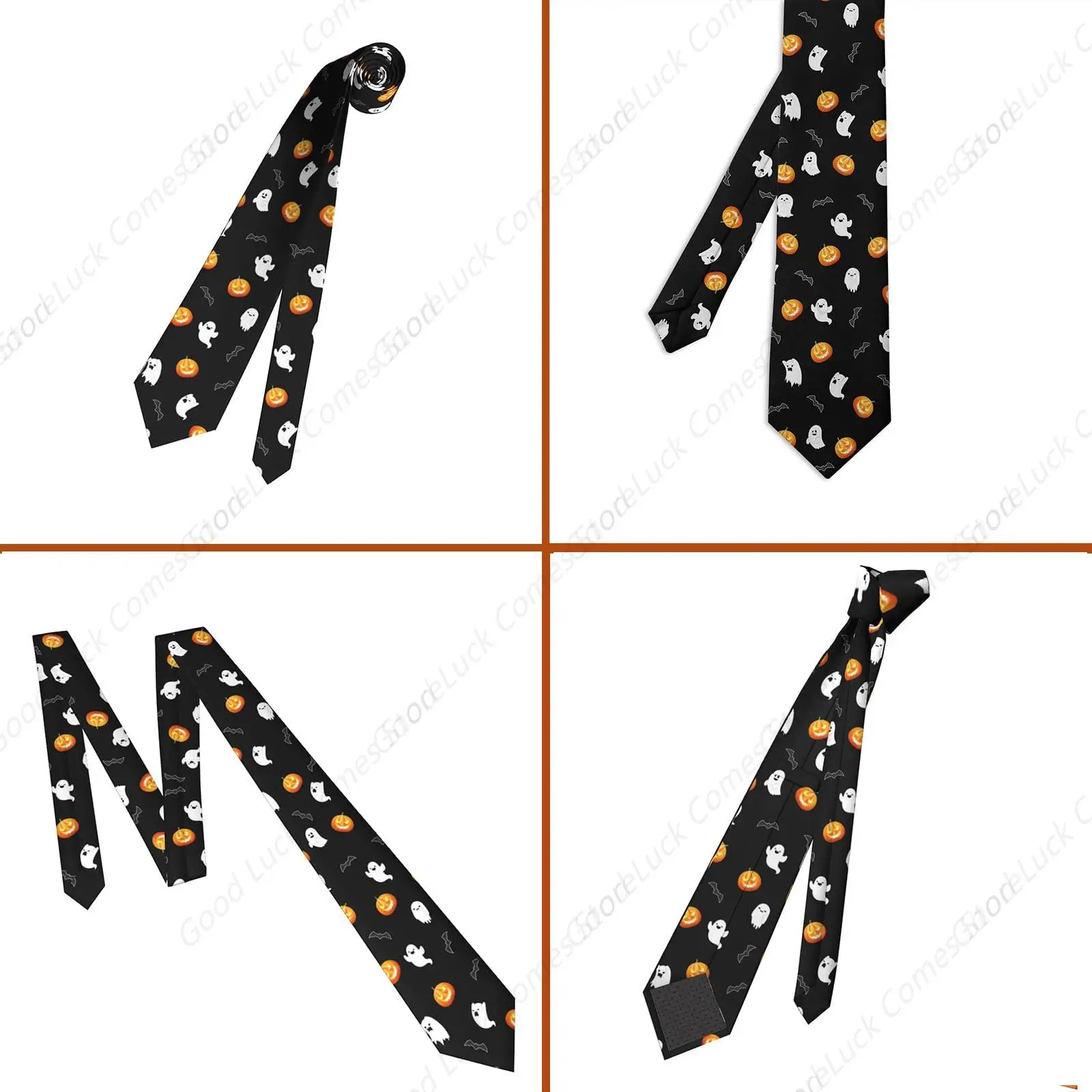 Men's Tie, Funny Halloween Ties