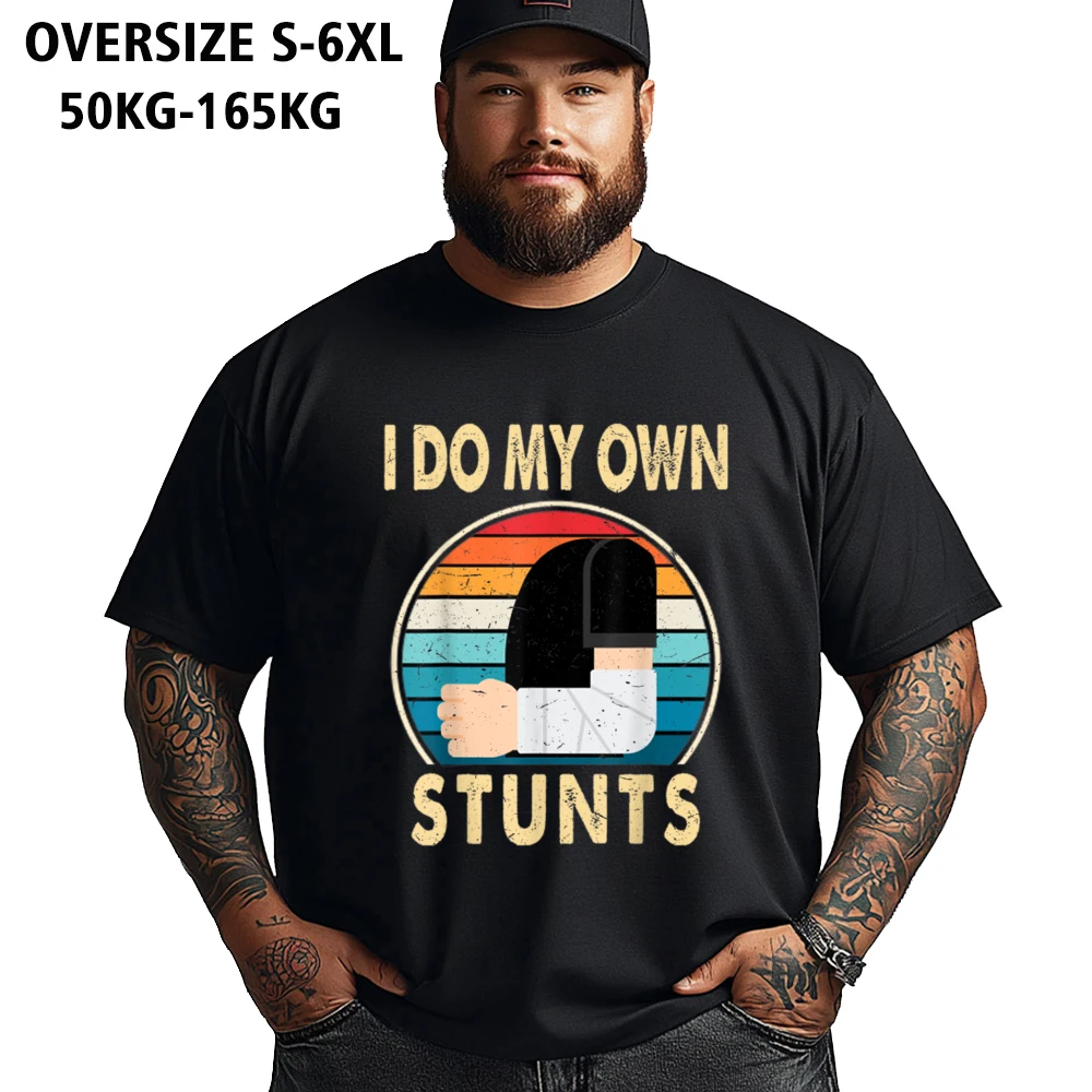 I Do My Own Stunts Normal Summer 100% Cotton Crew Neck women's Tops Tees Funny Tee Shirts Tall Big Fat Short Sleeve T Shirt