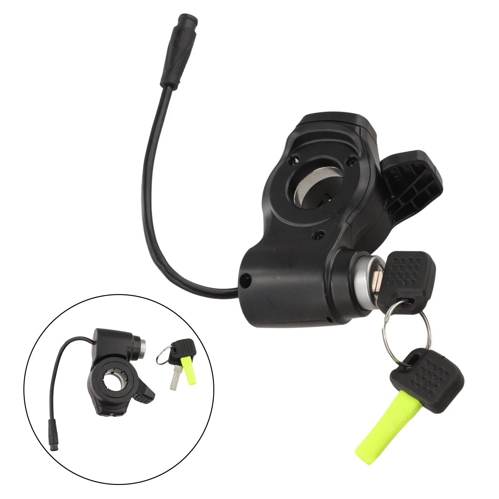 Riding Safety Electric Scooter Lock Automatic Locking As Image Shown Long Lasting Reliability Precise Speed Adjustments
