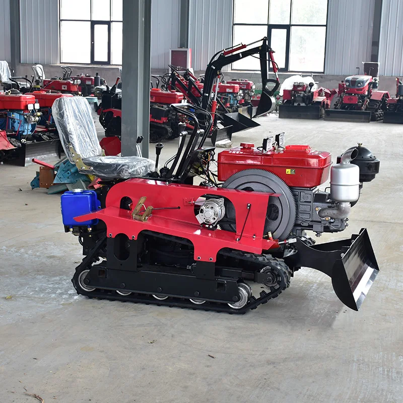 

Mini Tiller MachineCrawler tiller 25HP 35HP 50HP Mini Crawler Tractor Tiller Cultivator for Sale