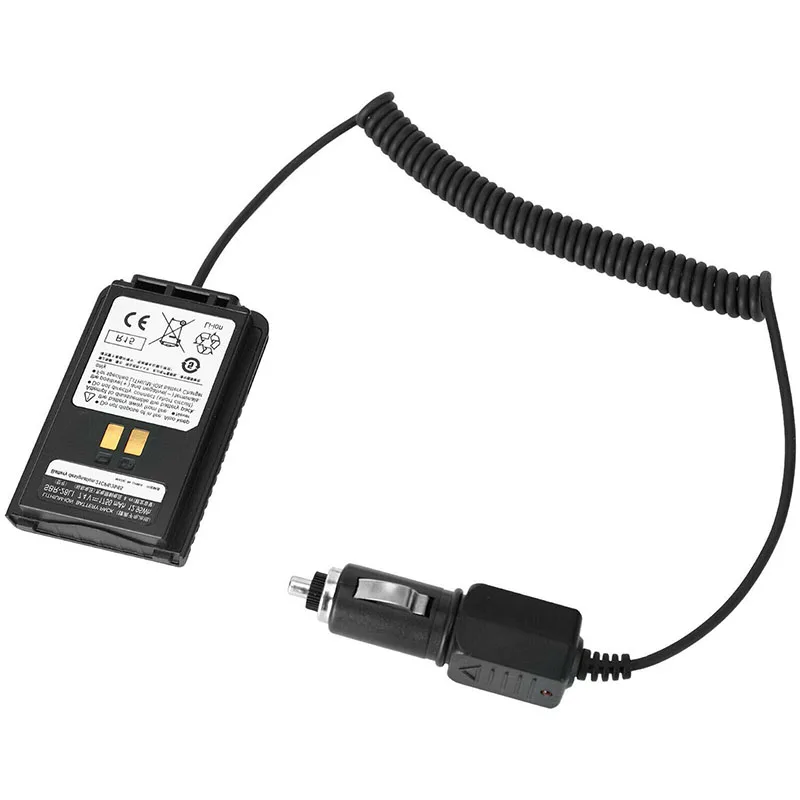 Adaptador eliminador de batería de coche, cargador de 12/24V para walkie-talkie YAESU Ft4X Ft4Xr FT-4X FT-4XR, Radio de SBR-28 para SBR-28Li