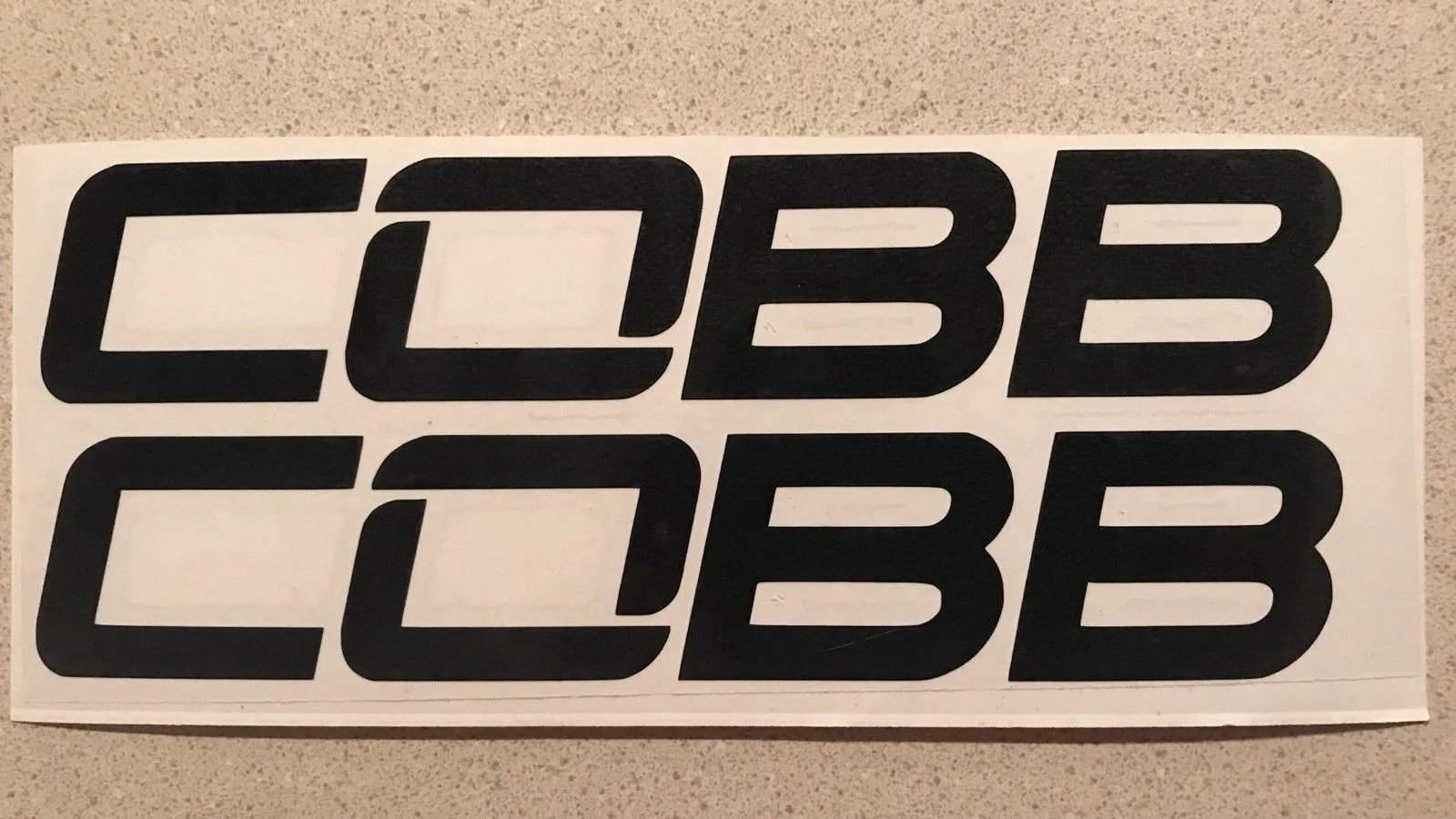 For (2Pcs) COBB Decals Sticker