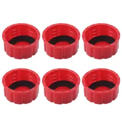 Plastic 5 Gallon Gas Can Cap Inner Diameter 43mm Height 23mm Portable Gas Tank Lid Red Outer Diameter 54mm