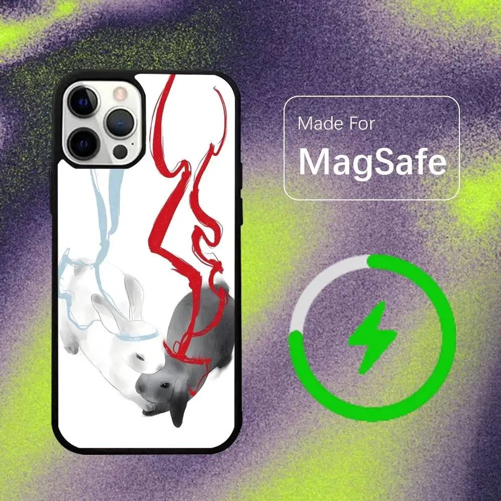 حافظة هاتف Mo Dao Zu Shi لهاتف iPhone 17,16,15,14,13,12,11,Pro,Max,Plus,Mini,SE,Air Magsafe شحن لاسلكي مغناطيسي #3