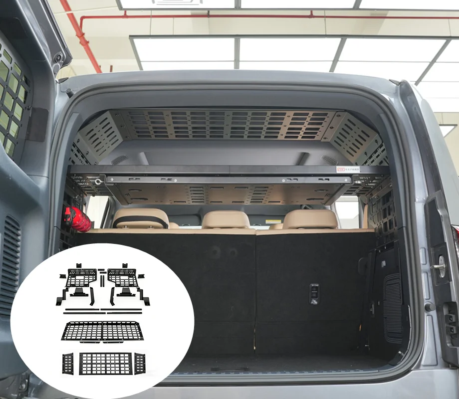 Для BYD Leopard 5 Denza B5 2023-2025 задняя грузовая полка панель для хранения багажа весь комплект автомобильных аксессуаров
