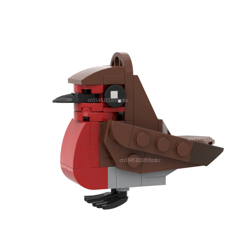 MOC Dier Vogel Raaf Ijsvogel Feral Duif Model Bouwstenen Set Robin Eagle Montage Bricks Speelgoed Verjaardag Kerstcadeaus
