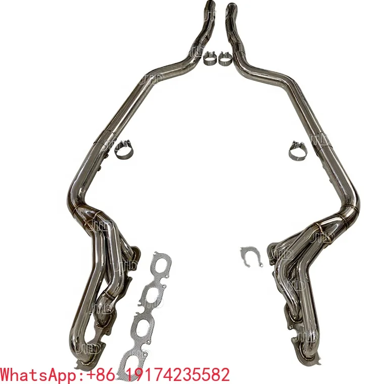 

In Stock Factory Directly Sell 304 Stainless Steel Exhaust.Longtube Headers & Downpipes with Bolt on for Mercedes Benz C63 W204